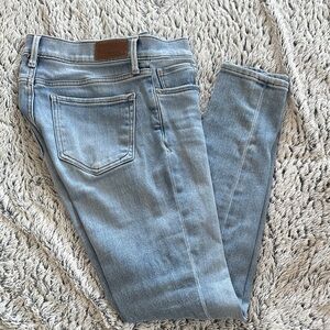 Express Light Blue Skinny Jeans
